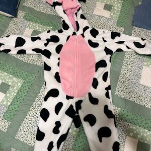 Cow Print Kids One Piece Costume 18-24 Months